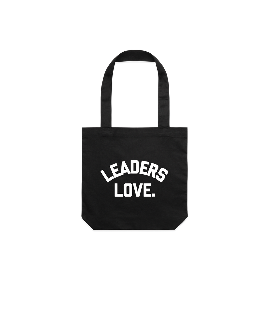 Leaders Love Black Tote