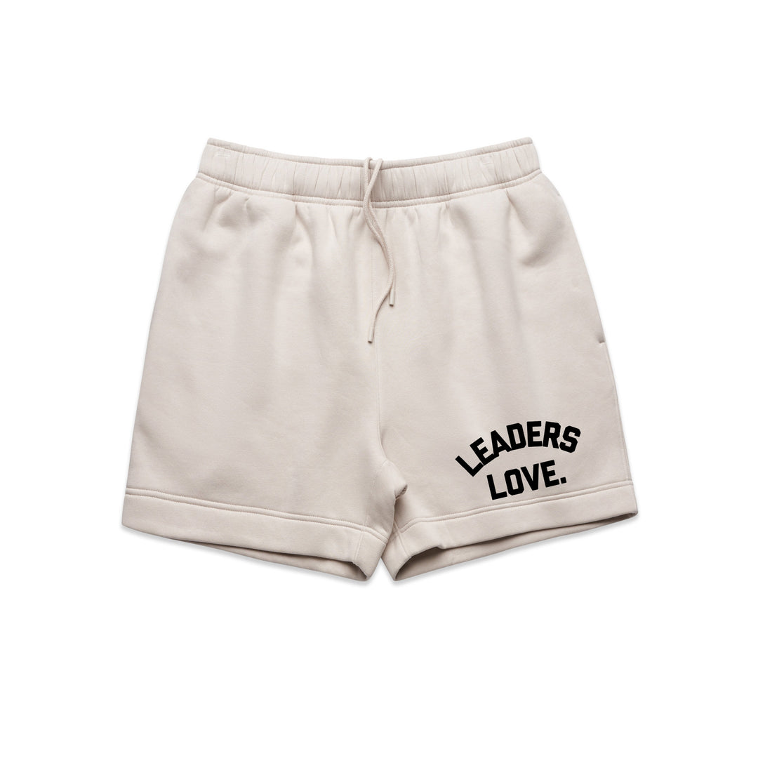 Off White Leaders Love Athletic Track Sweat Shorts