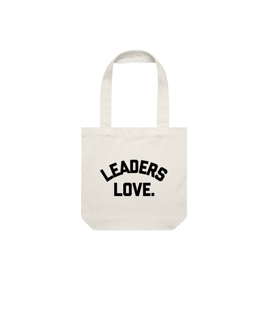 Leaders Love Off White Tote=