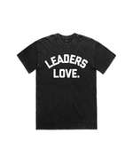 Load image into Gallery viewer, Stone Wash Leaders Love Mens Tee
