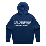 Load image into Gallery viewer, You have what it takes Blue Hoodie
