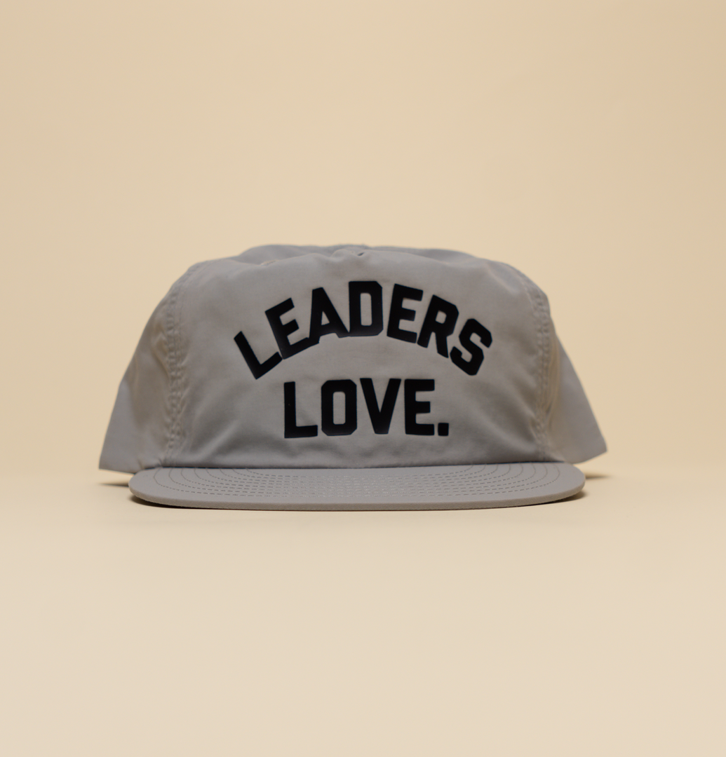 Leaders Love Wolf Grey Nylon Snapback Hat